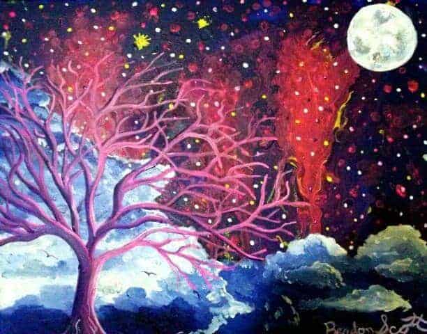 Dreamscape painting