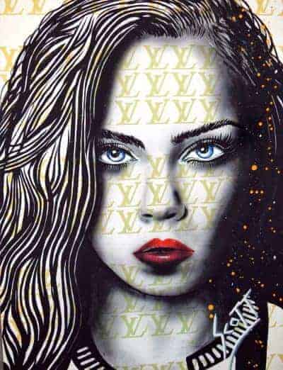 Blue Eyes  BRANDON SCOTT ART