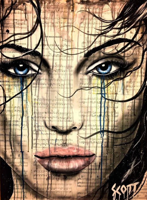 Angelina Jolie by Brandon Scott, famous art